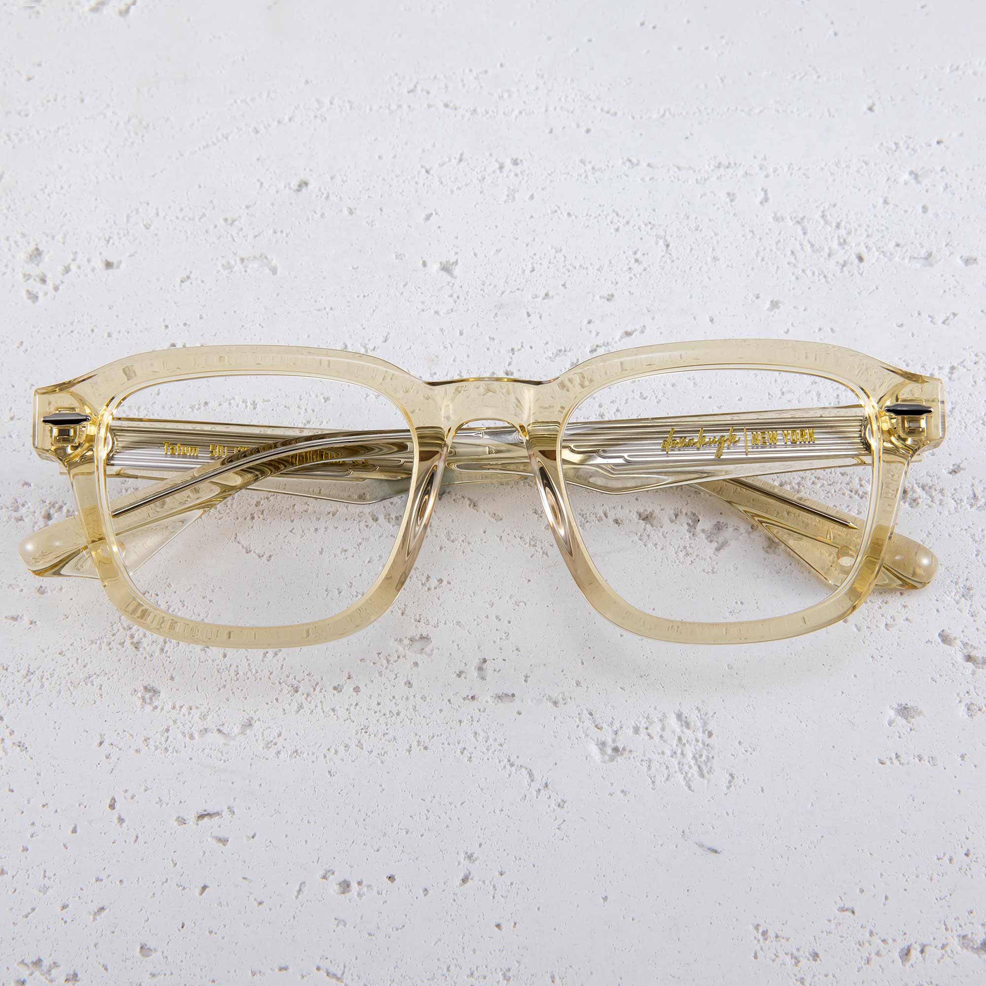 Donahugh-eyeglasses-clearkhaki